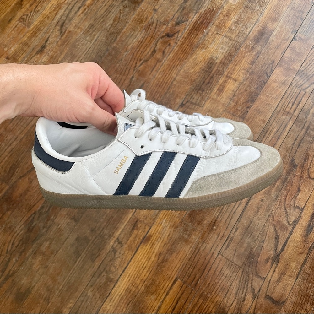 Adidas Original Samba cloud white Men’s size: 9.5 shoes